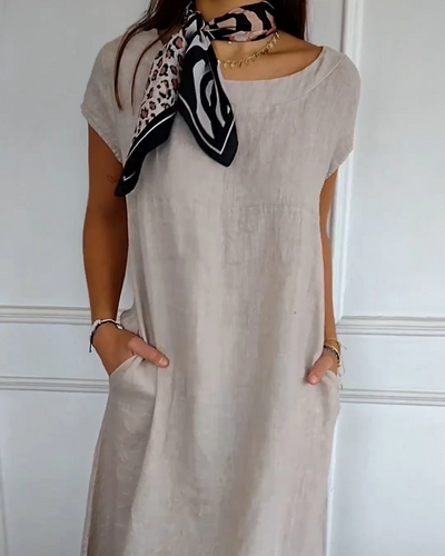 Heather | Casual Cotton Dress