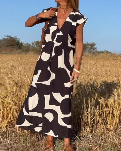 Mel | Flowy Print Dress