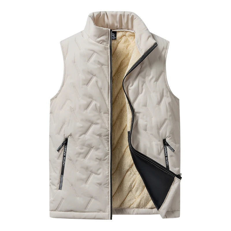 Darren | Fleece Lined Polyester Vest