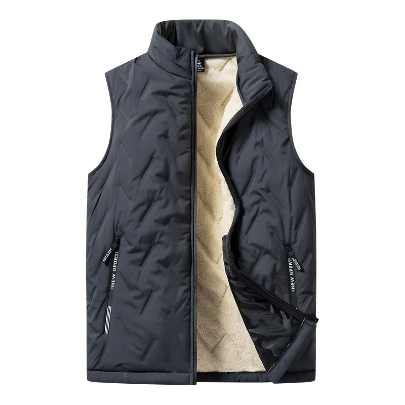 Darren | Fleece Lined Polyester Vest