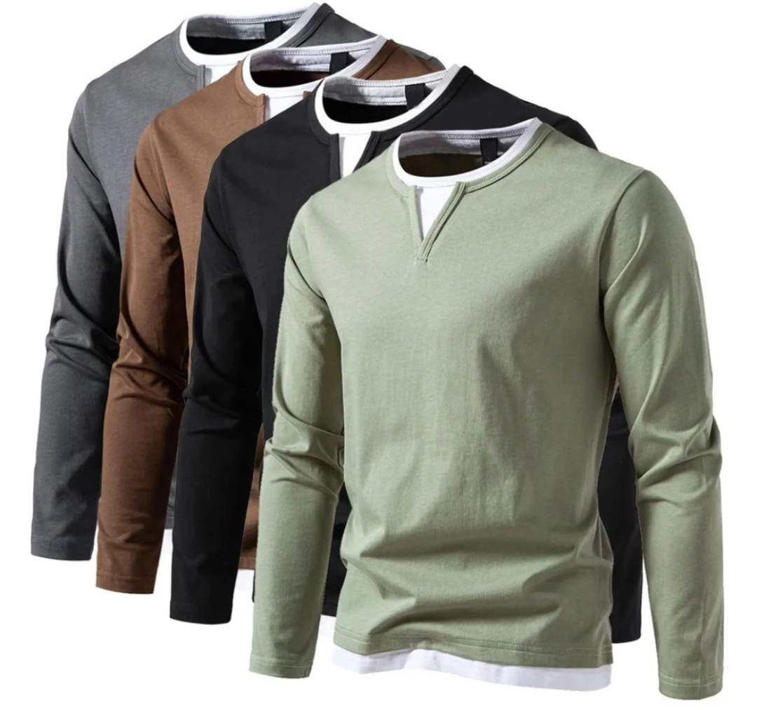 Kenny™ | Soft Long-Sleeve Henley