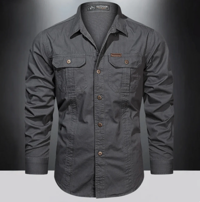 Jared™ | Cargo Button Up Shirt