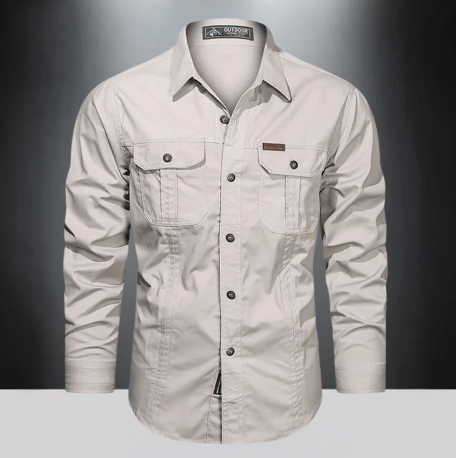 Jared™ | Cargo Button Up Shirt