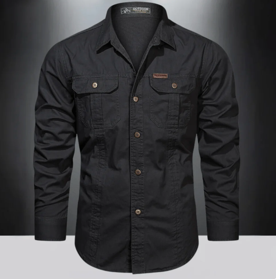 Jared™ | Cargo Button Up Shirt