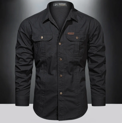 Jared™ | Cargo Button Up Shirt