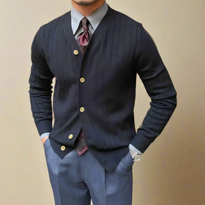 Thomas™ | Classic Cotton Cardigan