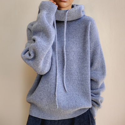 Helena | Cozy Knit Hoodie