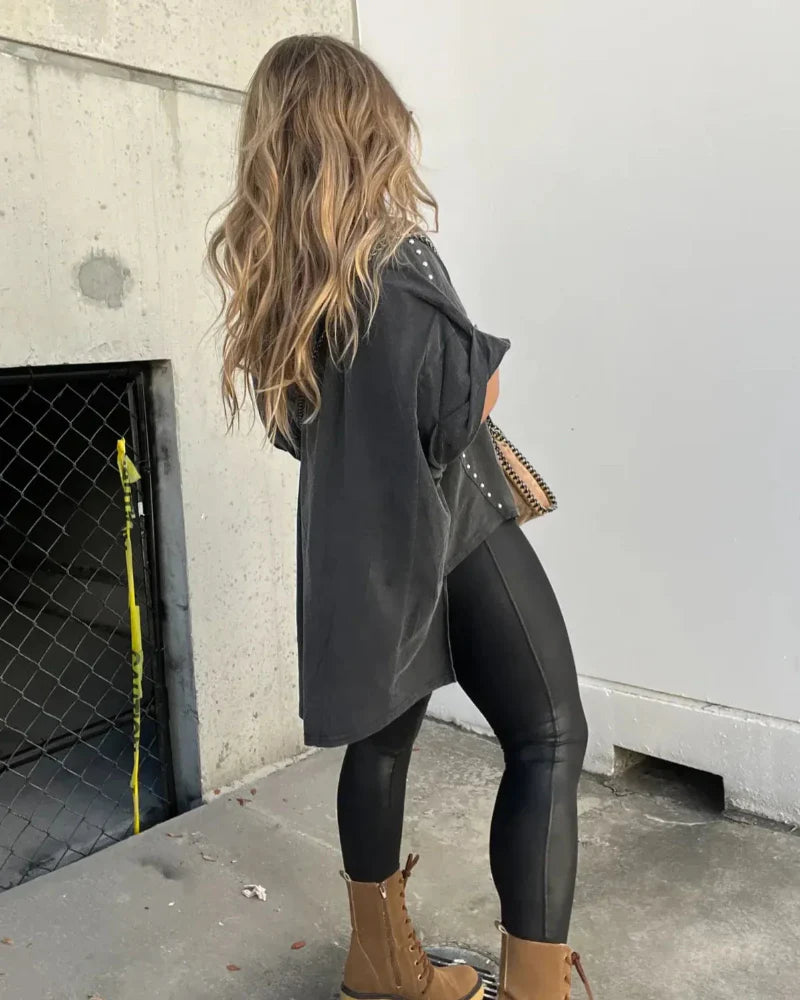 Stella | Oversized Studded Tee