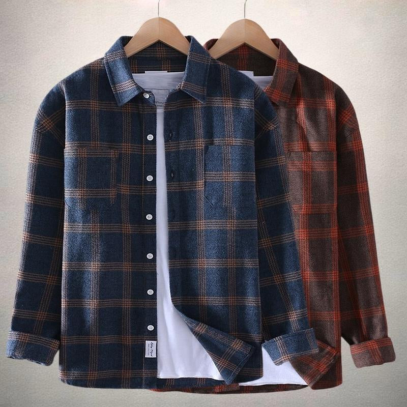 Victor™ | Classic Checked Flannel Overshirt