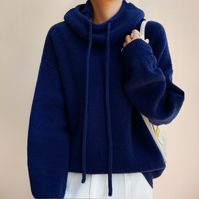 Helena | Cozy Knit Hoodie